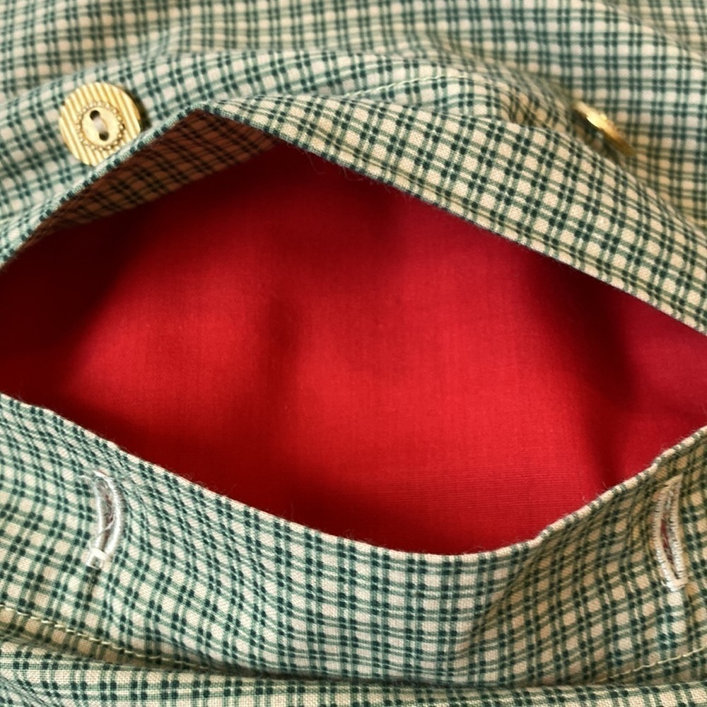 Vintage Handmade Pillow with Changing Felt Quilt Blocks Cottagcore Grannycore - Picture 7 of 9